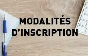 Modalités d'inscriptions 2026-2027