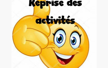 Reprise des activités
